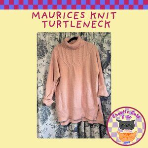Maurice's Soft Knit Turtleneck Sweater